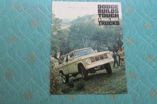 0224d 1965 Dodge 4 - Wheel Drive Trucks Sales Brochure
