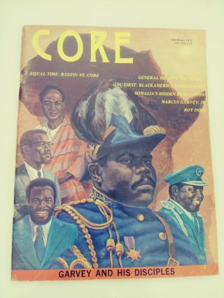 Core African American Publication 1973 Marcus Garvey Issue