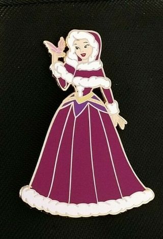 Disney Beauty And The Beast Winter Belle And Bird Fantasy Pin Le 40