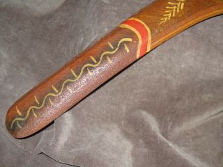 Vintage TRALEE STATION Boomerang Made in Australia by Aborigines 3
