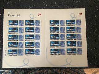 Hard To Find Thematica 2006 Smilers Sheet.  Concorde Stamps