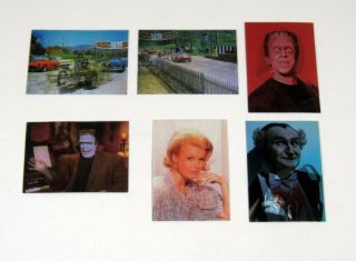 1997 Dart The Munsters Deluxe Series 2 Lenticular Chase Card Set (6) Nm/mt