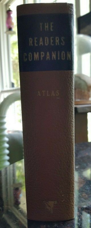 THE READERS COMPANION ATLAS BY THE PUBLISHERS BUREAU - KANSAS CITY,  MO.  1939 BY. 5