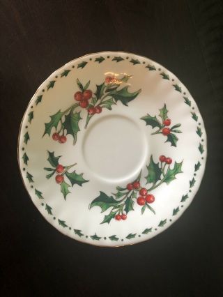 A Cup Of Christmas Tea Cup and Saucer With Teabag Holder And Book 4