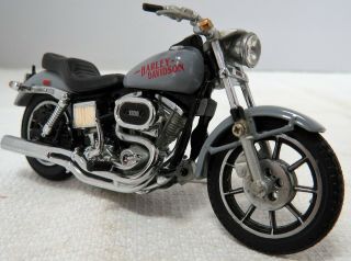 Franklin 1/24th Harley Davidson 1977 Low Rider Motorcycle Cond