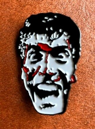 Ash Evil Dead 2 Enamel Double Back Pin Bruce Campbell Army Of Darkness Horror