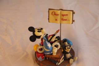 Disney Theme Parks Figurine Mickey Mouse Once Upon A Time Sorcerer Steamboat