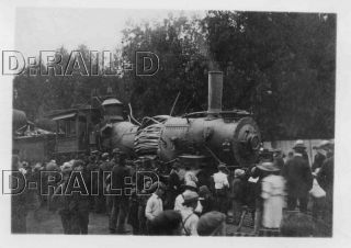 9d206 Rp 1920s/50s? South Pacific Coast Railroad Exploded Loco 88 Newark Ca