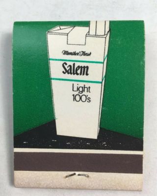 Vintage Old Salem Lights Menthol Fresh 100 