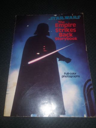 Star Wars The Empire Strikes Back Storybook 1980 Scholastic Paperback Vintage