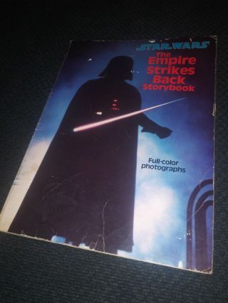 STAR WARS THE EMPIRE STRIKES BACK STORYBOOK 1980 Scholastic paperback vintage 4