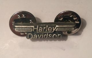Vintage Harley Davidson Motorcycle Pin 1.  25”