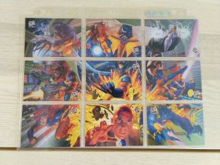 X - Men Cards Fleer Ultra 1994 Limited Edition Subset (hildebrandt Bros) Complete