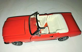 1/24 Diecast Franklin 1964 1/2 Ford Mustang Convertible - - No Box 2