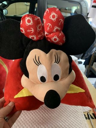 Disney Parks Fantasia Sorcerer Mickey Mouse Light Up Pillow Pet Plush Rare 3