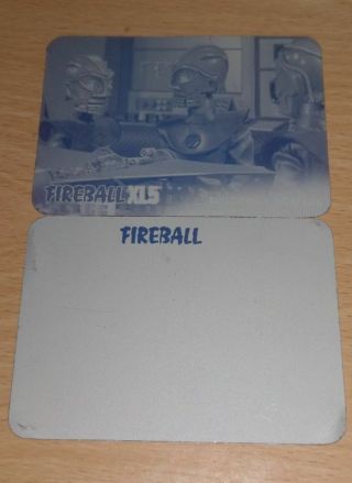 Fireball Xl5 Printing Plate Card 18 Trading Cards Gerry Anderson Unstoppable