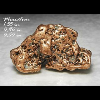 S Native Copper Metal Nugget Michigan Minerals Crystals - Thn