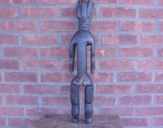 Vintage Hand Carved Wooden African Tribal Fertility Female Figurine 26 