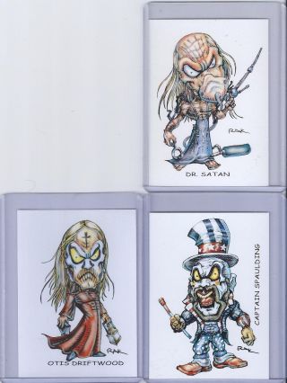 House Of 1000 Corpses / Devils Rejects Trading Card Art Signed By Rak Nm