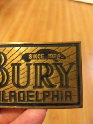 Bury Car Automobile Radiator Badge Emblem 5
