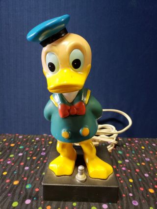 Vintage Disney Donald Duck Night Light Model: Dd - 1,  Japan,  Need Bulb