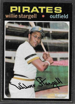 1971 Topps Willie Stargell 230 Pittsburgh Pirates Nrmt Bv $15.  00