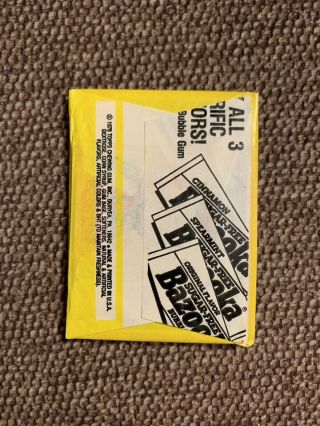 Vintage 1978 Topps Grease Movie Photo Cards Wax Pack Rare 2