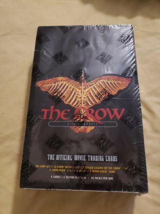 The Crow City Of Angels Official Movie Trading Cards - Box 36 Packs