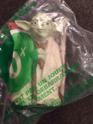 Yoda Star Wars Toy Figurine 1996 Special Edition Taco Bell Kids Meal