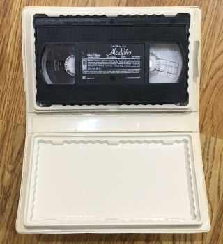 Aladdin Walt Disney Black Diamond Classics VHS Video Tape 1992 Robin Williams 5