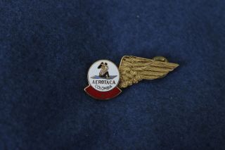 Aerotaca Cabin Crew Attendant Wing - Colombia Airlines Insignia Badge