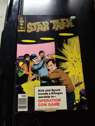 1979 Star Trek 61 Solid Midgrade Run Break " Operation Con Game "