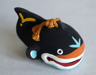 1.  5 Inch Japanese Old Clay Bell Dorei : Design Whale