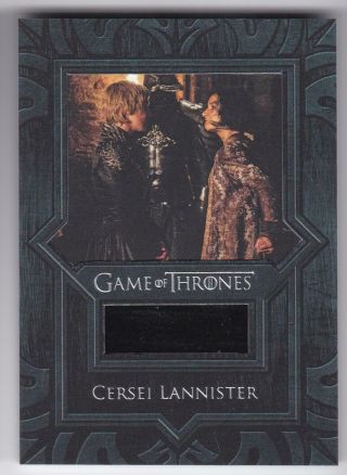 2019 Game Of Thrones Inflexions Lena Headey Cersei Lannister Authentic Dress