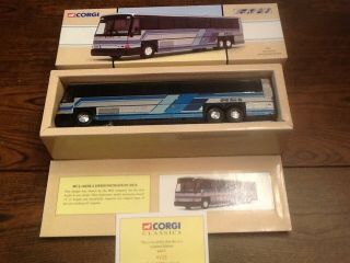 Corgi 98421 Mci Demonstrator Bus Diecast 1:50 Scale Limited Edition 0122of 7000