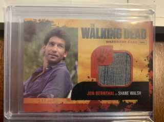 2011 Cryptozoic The Walking Dead Season 1 Relic Shane Walsh / Jon Bernthal /175