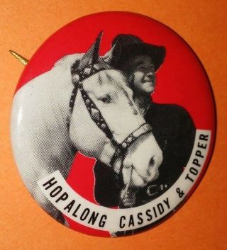 Hopalong Cassidy & Topper Western 1950 