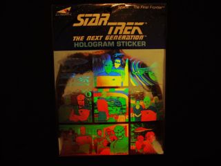 Star Trek: The Next Generation Holographic Sticker Sheet