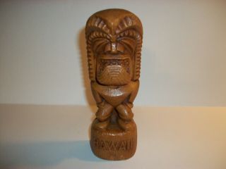Hawaii Coco Joe Hapa Wood Tiki God Made In Hawaii Polynesian Tiki God Cocojoe 