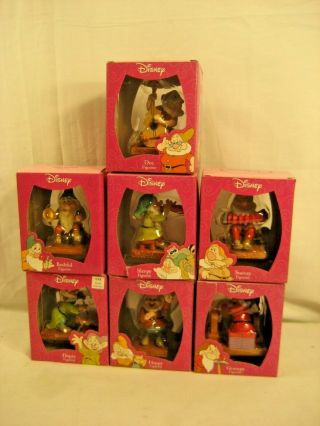 Enesco Snow White And The 7 Dwarfs Figurines Cvs Exclusive 7 Dwarfs Only