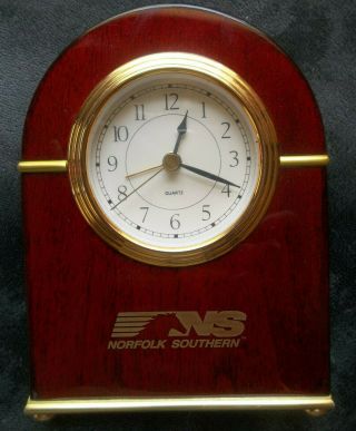 Ns Norfolk Southern Train Railroad Railway Desk Alarm Clock Very Rare