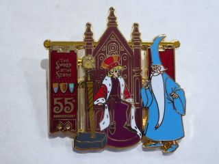 Disney Trading Pins 132831 Sword In The Stone 55th Anniversary - King Arthur