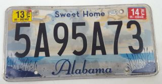 Alabama Automobile License Plate 2013 5a95a73 Sweet Home Renewal Tags