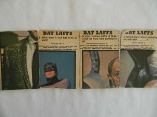 Batman Bat Laffs 1966 Greenway cards 5 20 21 53 2