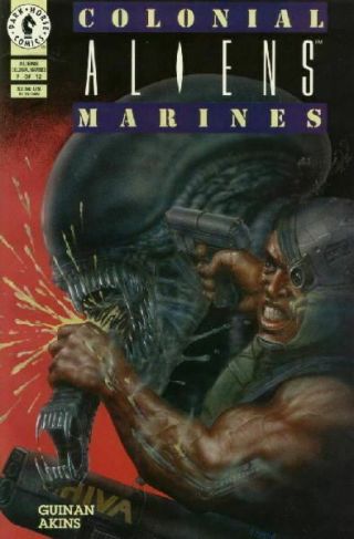 Aliens Colonial Marines Comic Book 7 Dark Horse 1993 Very Fine/near Unread