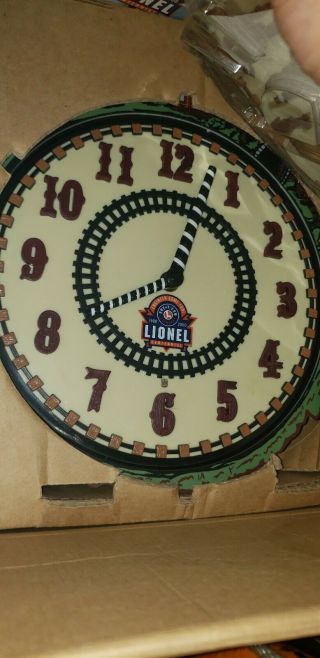 Lionel 100th Anniversary Train Clock Limited Edition Battery Operated Collector