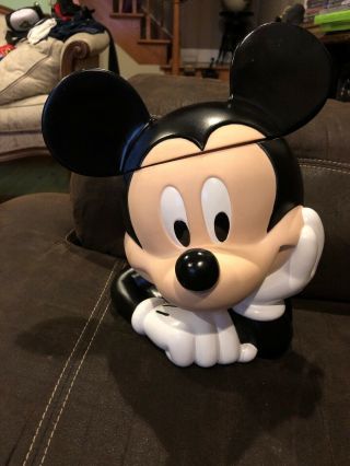 Mickey Mouse Cookie Jar Plastic Applause