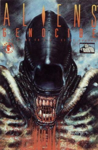 Aliens Genocide Comic Book 1,  1991 Near