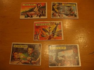 1965 Topps World War 2 Battle Cards 20 trading cards found in the attic 5