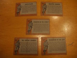 1965 Topps World War 2 Battle Cards 20 trading cards found in the attic 6